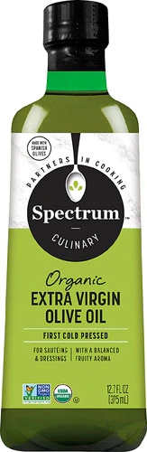 Azeite de Oliva Extra Virgem Orgânico Spectrum 375g - Pureza e Saúde no seu Prato