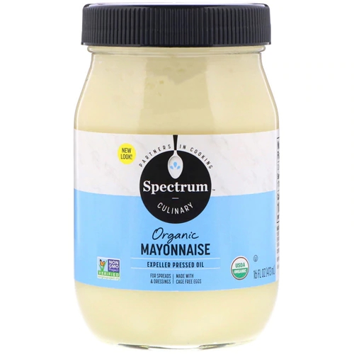Maionese Orgânica Spectrum 16 fl oz (aprox. 473ml) - Sabor e Qualidade Premium