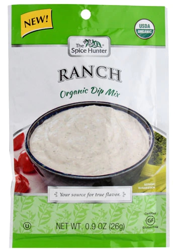 Spice Hunter Tempero Orgânico para Dip Ranch - 25.5g
