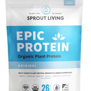Proteína Vegetal Orgânica Sprout Living Epic Original - 454g