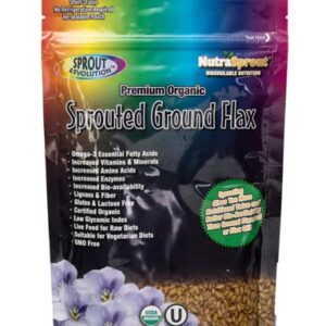 Linhaça Germinada Orgânica Premium Sprout Revolution Moída 227g