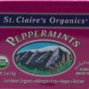 Comprar st. Claire's organics® peppermints herbal breath mints -- 1. 5 oz preço no brasil candy food & beverages mints suplementos em oferta suplemento importado loja 1 online promoção -