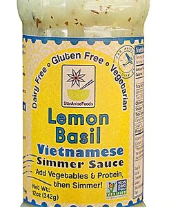 Molho para Cozimento Star Anise Foods Limão Manjericão Vietnamita - 340g