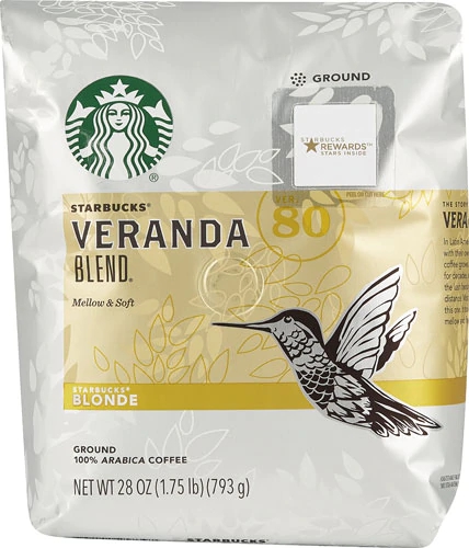 Café Torrado e Moído Starbucks Veranda Blend Blonde Roast - 793g
