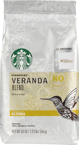 Café Torrado e Moído Starbucks Veranda Blend Blonde Roast 567g - Sabor Suave e Aroma Cativante
