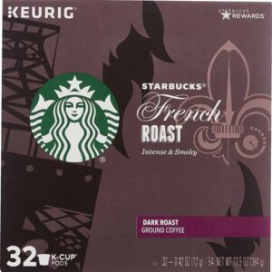 Café Torrado Escuro Starbucks French Roast - 32 Cápsulas K-Cup