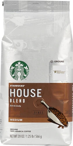 Café Torrado e Moído Starbucks House Blend Médio - 567g