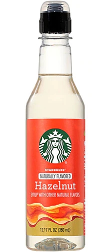 Xarope Sabor Avelã Starbucks Naturally Flavored - 360ml