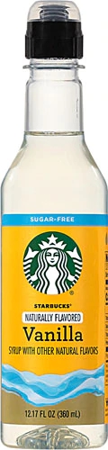 Starbucks Naturally Flavored Syrup Sugar-Free Vanilla -- 12.17 fl oz