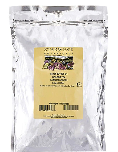 Chá Oolong Starwest Botanicals Camellia Sinensis - 453g - Puro e Natural