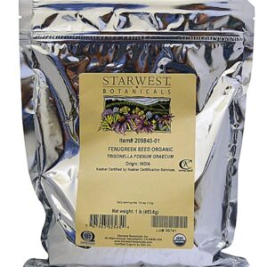 Comprar starwest botanicals organic fenugreek seed whole -- 1 lb preço no brasil fenugreek seed food & beverages seasonings & spices suplementos em oferta suplemento importado loja 7 online promoção -