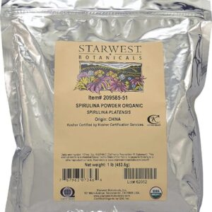 Comprar starwest botanicals organic spirulina powder -- 1 lb preço no brasil algae spirulina suplementos em oferta vitamins & supplements suplemento importado loja 23 online promoção -