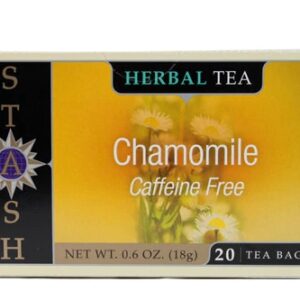Stash Herbal Tea Caffeine Free Chamomile -- 20 Tea Bags