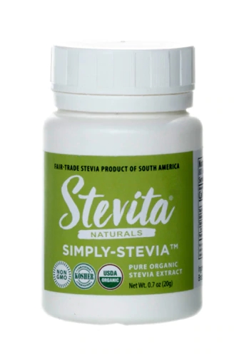 Stevita Orgânico Adoçante Natural Simples de Stevia 20g - Alternativa Saudável ao Açúcar