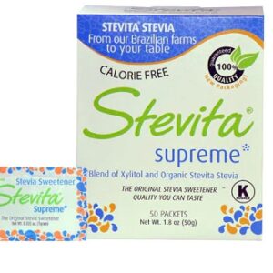 Comprar stevita stevia supreme -- 50 packets preço no brasil food & beverages powdered stevia stévia suplementos em oferta sweeteners & sugar substitutes suplemento importado loja 9 online promoção -