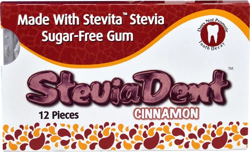 Stevita SteviaDent™ Canela - 12 Unidades: A Doçura Natural para seu Sorriso