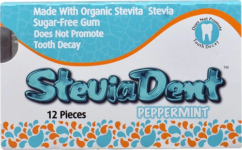 Stevita SteviaDent™ Pastilhas Refrescantes de Hortelã - 12 Unidades
