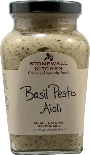 Stonewall Kitchen Aioli Pesto de Manjericão Natural - 290g