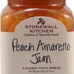 Geleia de Pêssego Amaretto Stonewall Kitchen - 354g