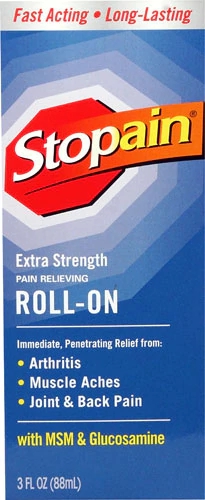 Stopain Roll-On Alívio Extra Forte 88ml - Dor Muscular e Articular