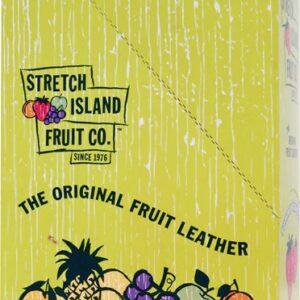 Stretch Island Original Fruit Leathers Morango Sem Glúten - 30 Tiras (Aprox. 283g)