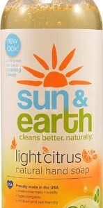 Comprar sun & earth natural hand soap light citrus -- 16 fl oz preço no brasil bathroom products moist wipes natural home suplementos em oferta suplemento importado loja 83 online promoção -