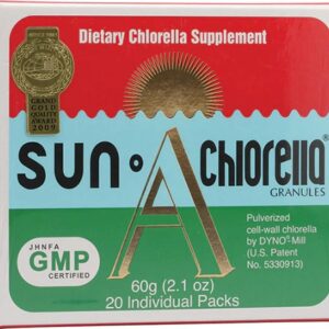 Comprar sun chlorella ''a'' granules -- 20 packets preço no brasil algas chlorella marcas a-z organic traditions superalimentos suplementos suplemento importado loja 5 online promoção -