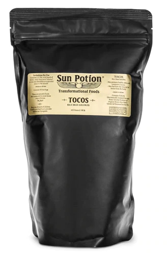 Sun Potion Tocos Rice Bran Solubles - Pó de Farelo de Arroz Solúvel 400g - Superalimento Natural