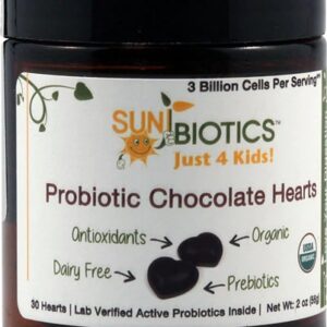 Comprar sunbiotics just 4 kids! Probiotic chocolate hearts -- 3 billion cells - 30 hearts preço no brasil probiotics probiotics for children suplementos em oferta vitamins & supplements suplemento importado loja 75 online promoção -