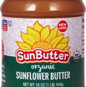SunButter Manteiga Orgânica de Girassol 454g - Alternativa Saudável e Deliciosa