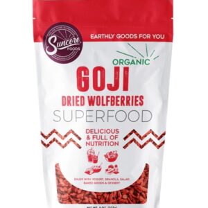 Comprar suncore foods goji sun-dried wolfberries -- 8 oz preço no brasil coconut dried fruit food & beverages fruit suplementos em oferta suplemento importado loja 53 online promoção -