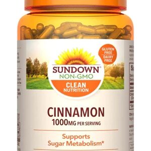 Comprar sundown naturals cinnamon -- 1000 mg - 200 capsules preço no brasil blood sugar support body systems, organs & glands cinnamon herbs & botanicals suplementos em oferta suplemento importado loja 7 online promoção -