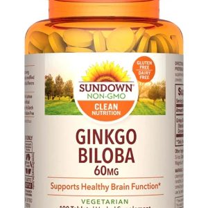 Comprar sundown naturals ginkgo biloba standardized extract -- 60 mg - 100 tablets preço no brasil brain & memory ginkgo biloba herbs & botanicals suplementos em oferta suplemento importado loja 1 online promoção -