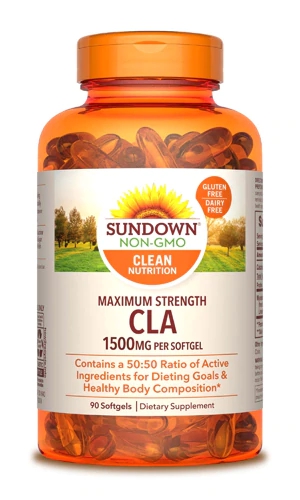 Sundown Naturals CLA 1500 mg - 90 Cápsulas Gelatinosas: Potencialize Seu Bem-Estar