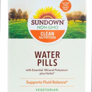 Sundown Naturals Water Pills 60 Comprimidos - Diurético Natural