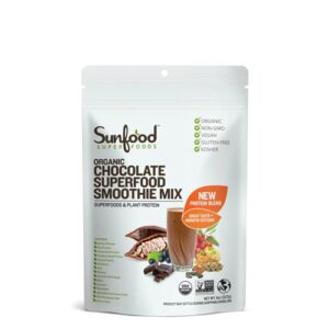 Comprar sunfood organic chocolate superfood smoothie mix gluten free chocolate -- 8 oz preço no brasil beverages food & beverages smoothies suplementos em oferta suplemento importado loja 7 online promoção -