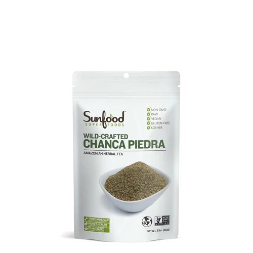 Chá de Chanca Piedra SunFood 100g - Erva Selvagem para Bem-Estar