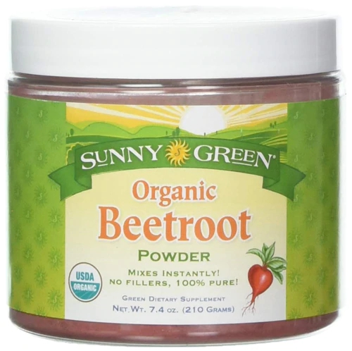 Sunny Green Beterraba Orgânica em Pó Suplemento Alimentar - 210g