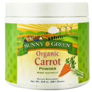 Comprar sunny green organic carrot powder -- 9. 9 oz preço no brasil super foods suplementos em oferta vitamins & supplements whole food supplements suplemento importado loja 51 online promoção -
