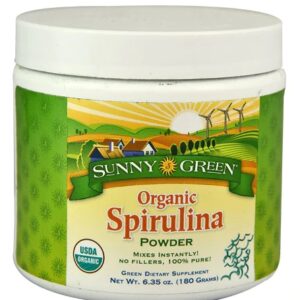 Comprar sunny green organic spirulina powder -- 6. 35 oz preço no brasil spirulina suplementos nutricionais suplemento importado loja 257 online promoção -
