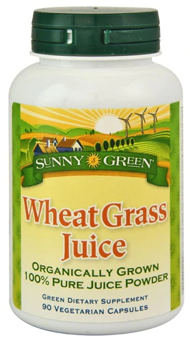 Sunny Green Suco de Grama de Trigo 90 Cápsulas Vegetarianas
