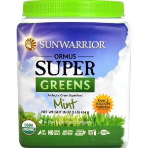 Comprar sunwarrior ormus super greens organic mint -- 1 lb preço no brasil green foods green super foods suplementos em oferta vitamins & supplements whole food supplements suplemento importado loja 41 online promoção -