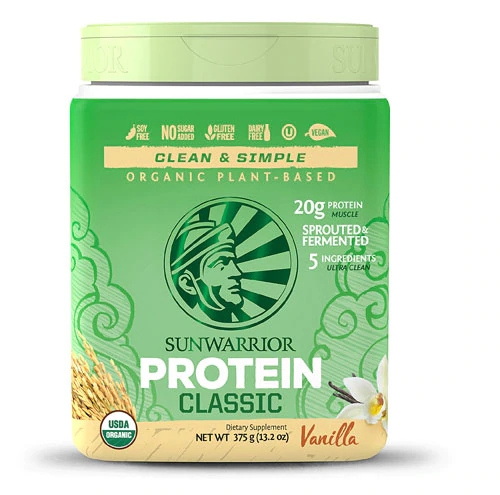 Sunwarrior Protein Classic Vanilla -- 15 Servings