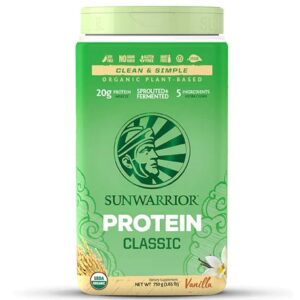Comprar sunwarrior protein classic vanilla -- 30 servings preço no brasil diet products plant protein powder protein powders suplementos em oferta suplemento importado loja 9 online promoção -