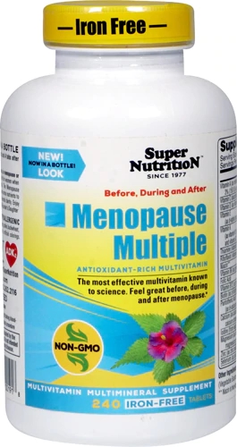Super Nutrition Menopause Multivitamínico Multimineral 240 Comprimidos