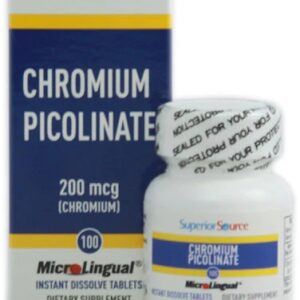 Comprar superior source chromium picolinate -- 200 mcg - 100 instant dissolve tablets preço no brasil chromium gtf chromium minerals suplementos em oferta vitamins & supplements suplemento importado loja 69 online promoção -