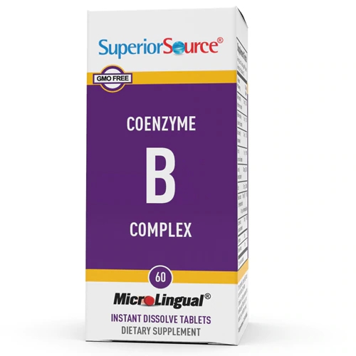 Complexo B Superior Source 60 Comprimidos MicroLingual® Dissolução Rápida