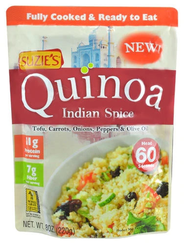 Quinoa Indiana Pronta para Comer Suzie's Indian Spice - 227g