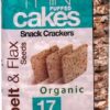 Comprar suzie's whole grain thin cakes spelt & flax seeds -- 4. 6 oz preço no brasil crackers food & beverages grain crackers snacks suplementos em oferta suplemento importado loja 1 online promoção -