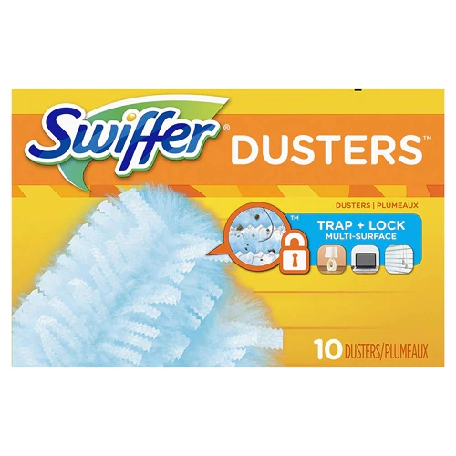 Swiffer Dusters Refil 10 Unidades - Captura de Poeira Eletrostática Avançada